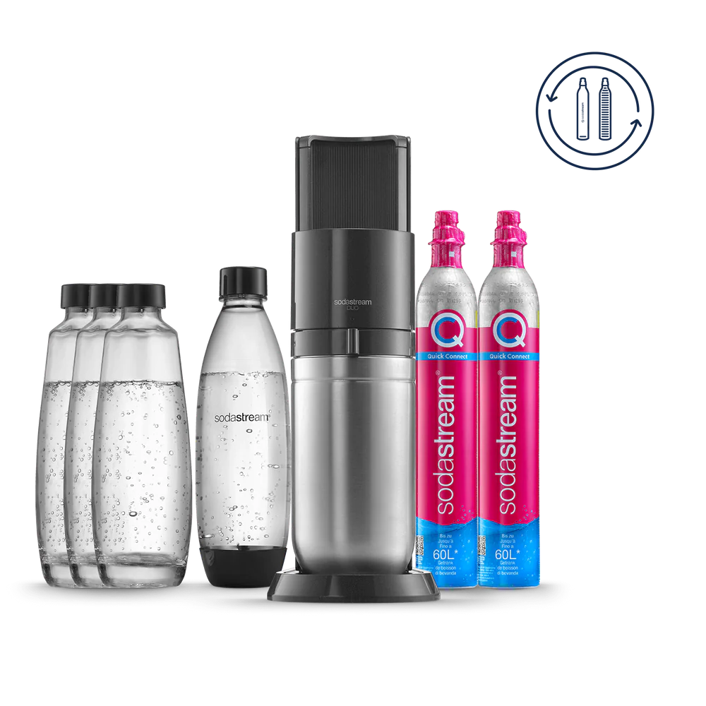 21% Rabatt DUO UPGRADER Erstelle dein Sprudelpack 