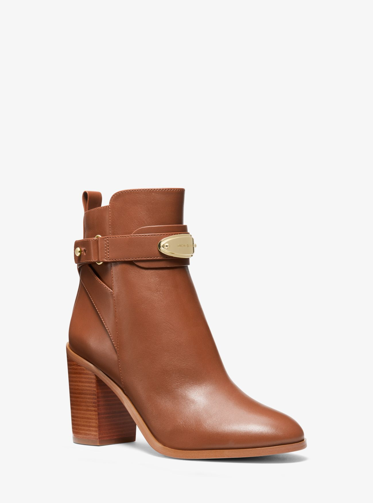 50% Off MICHAEL KORS Darcy Leather Ankle Boot