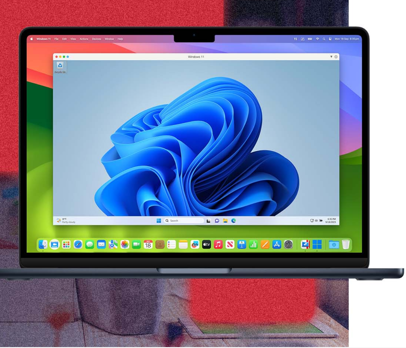 Run Windows on Mac. Easy. Powerful. Seamless