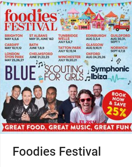Foodies Festival Ticket