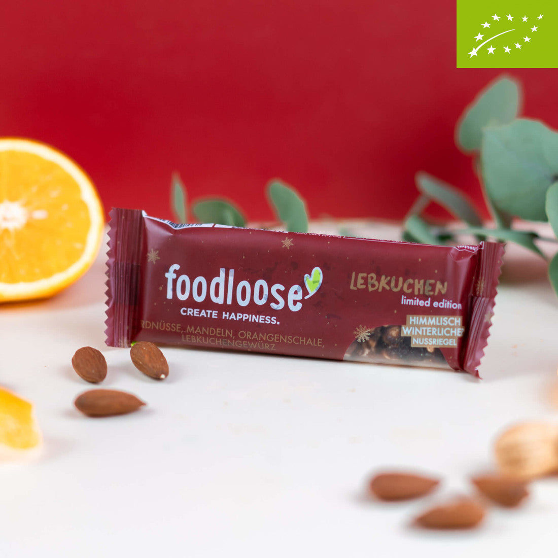 Bio-Nussriegel Lebkuchen, foodloose
