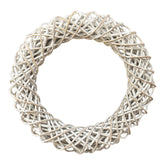 Get the Ivyline Rattan Wreath in White - 50cm for a stunning holiday display