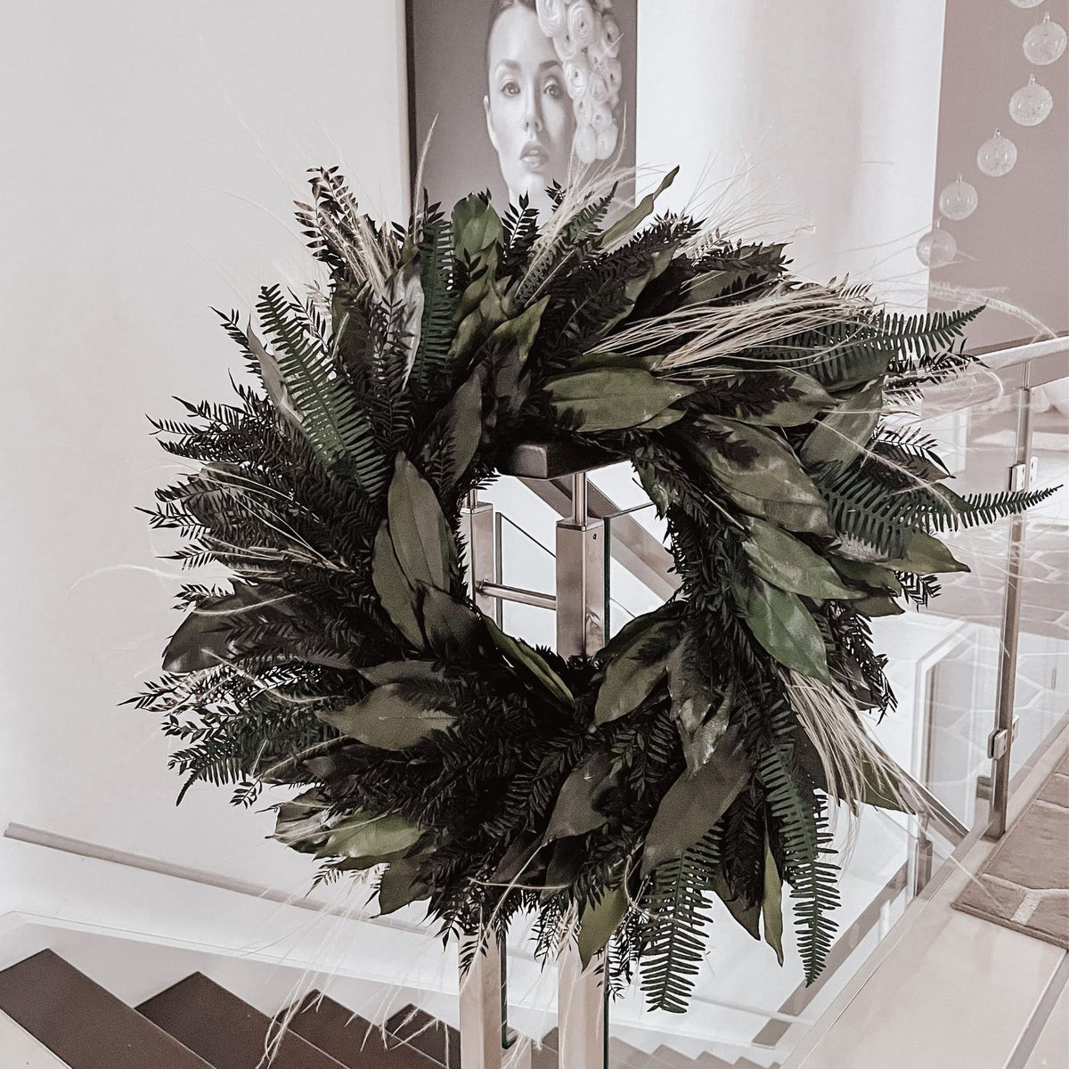 Kranz aus Kokosblättern "Green Kokos"