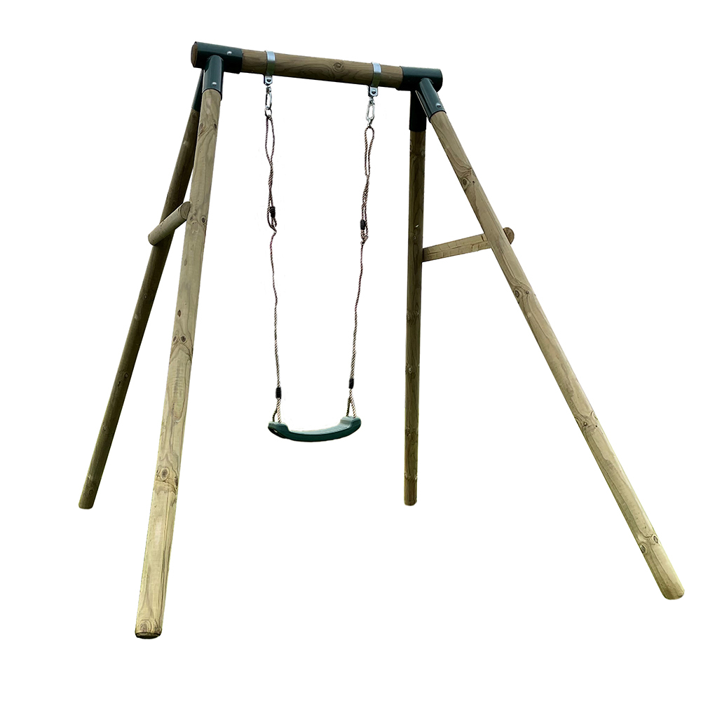 Léon Single Swing with FREE Protection Mats