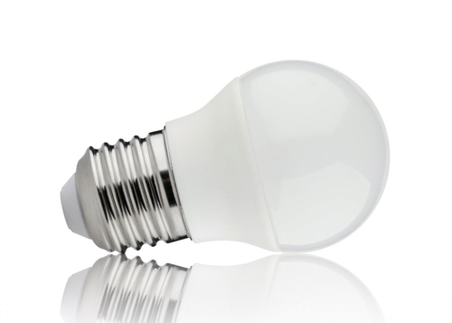 Kanlux Premium IQ E27 SMD LED Birne 3,4 Watt G45 aus Aluminium