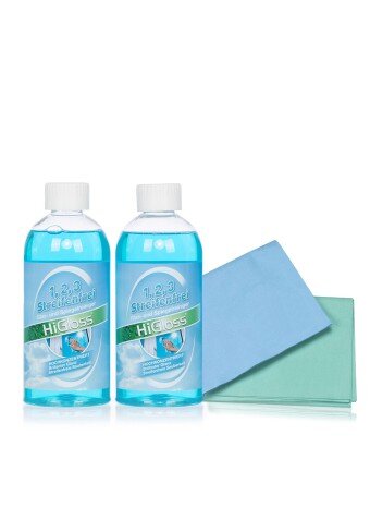 Glas- und Spiegelreiniger inkl. Kristalltücher